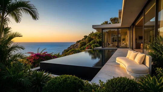 Modern Cliffside Oasis