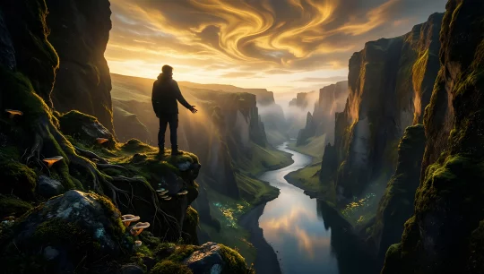 Mystic Canyon Sunset
